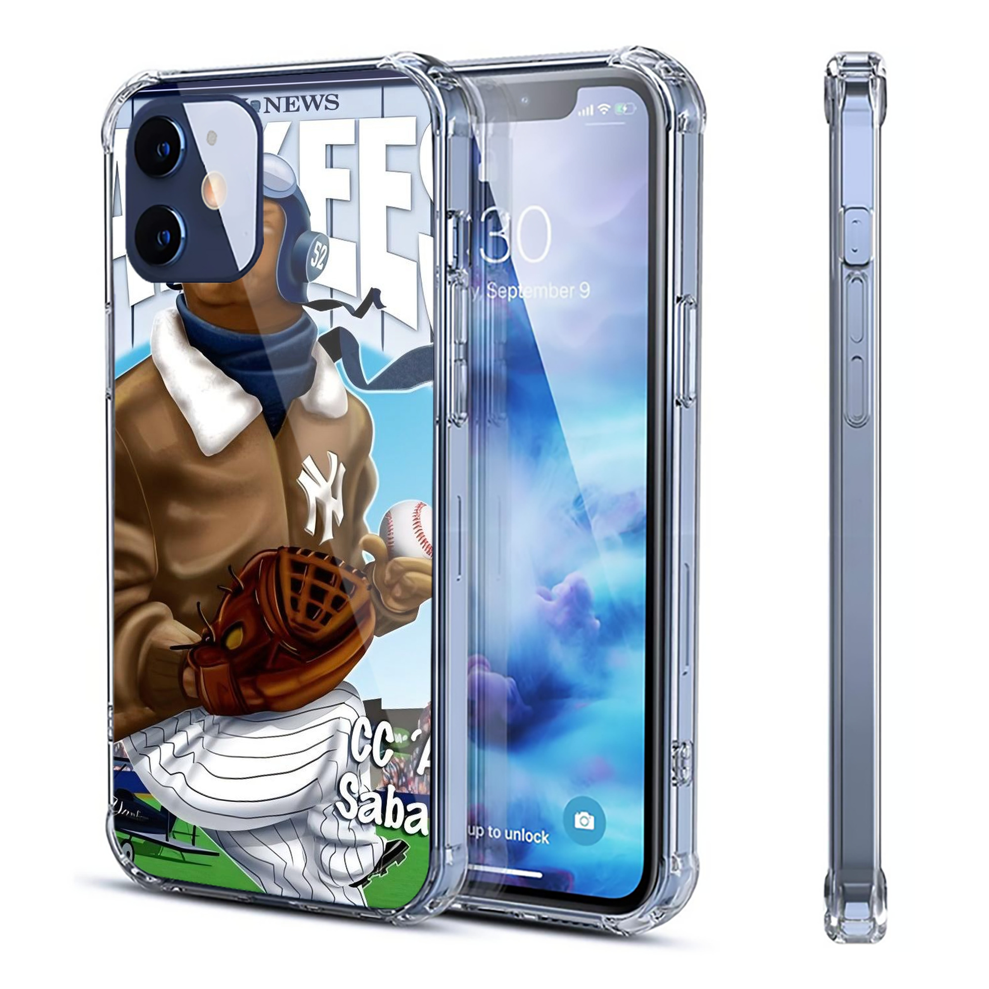 CC Sabatnia 29 Clear IPhone 12 Case – Soft TPU With UV Print – Enhanced Drop Protection, Precise Fit, Anti-Fingerprint, Customizable Design, Scratch-Resistant, Yellow-Resistant